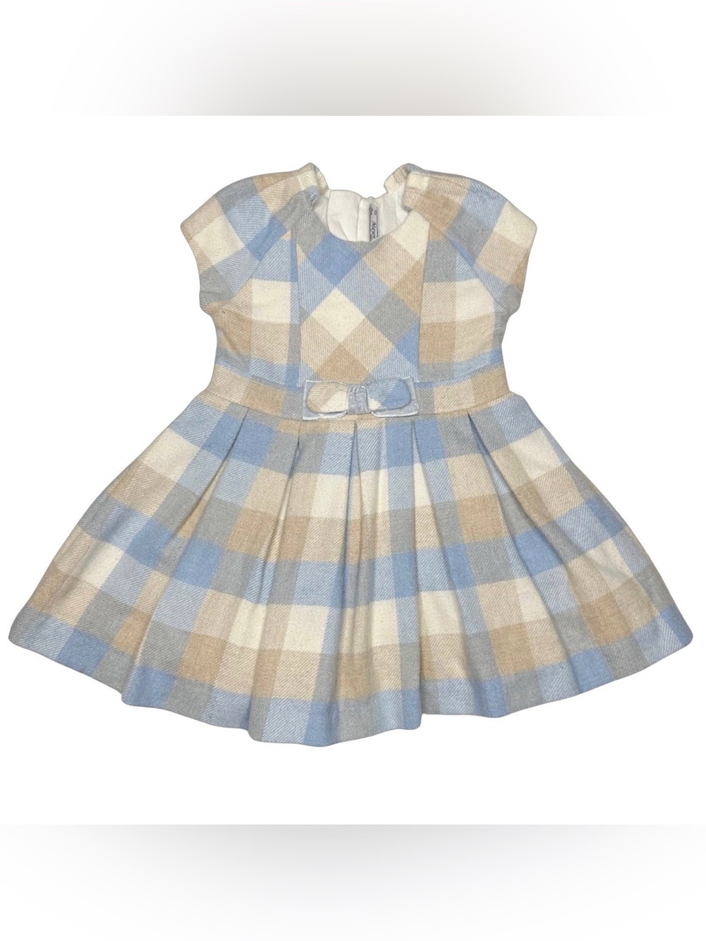 Mayoral‎ Wool Blend Plaid Dress